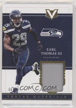 2017 Panini Vertex - Vertex Materials #VM-46 - Earl Thomas III /49