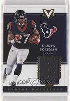 D'Onta Foreman #/49