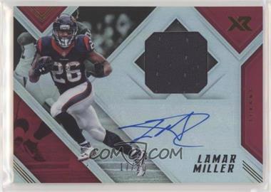 2017 Panini XR - Autographed Swatches #AS-LM - Lamar Miller /20