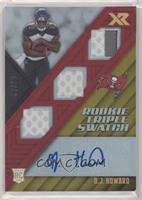 Rookie Triple Swatch Autographs - O.J. Howard #/10