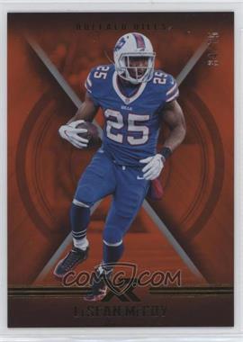 2017 Panini XR - [Base] - Orange #12 - LeSean McCoy /75