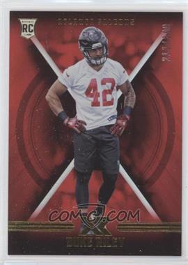 2017 Panini XR - [Base] - Red #160 - Rookies - Duke Riley /299