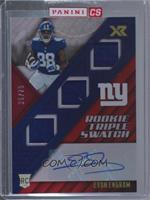 Rookie Triple Swatch Autographs - Evan Engram [Uncirculated] #/75