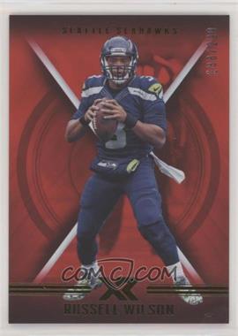 2017 Panini XR - [Base] - Red #88 - Russell Wilson /299