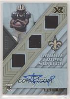 Rookie Triple Swatch Autographs - Alvin Kamara #/199