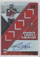 Rookie Triple Swatch Autographs - Jeremy McNichols #/199