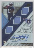 Rookie Triple Swatch Autographs - Taywan Taylor #/199