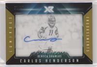 Carlos Henderson #/10