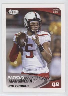 2017 Sage Hit - [Base] #5 - Patrick Mahomes II