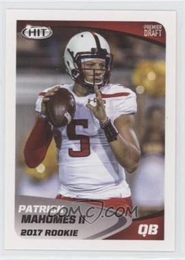 2017 Sage Hit - [Base] #5 - Patrick Mahomes II