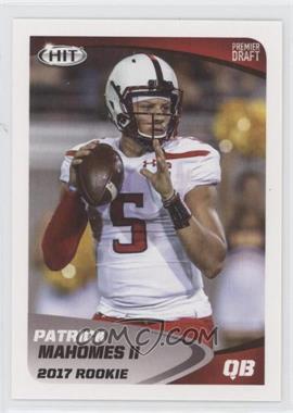 2017 Sage Hit - [Base] #5 - Patrick Mahomes II