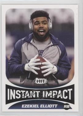 2017 Sage Hit - [Base] #55 - Instant Impact - Ezekiel Elliott