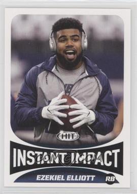 2017 Sage Hit - [Base] #55 - Instant Impact - Ezekiel Elliott