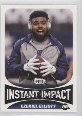 2017 Sage Hit - [Base] #55 - Instant Impact - Ezekiel Elliott