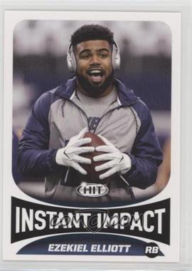 2017 Sage Hit - [Base] #55 - Instant Impact - Ezekiel Elliott