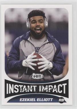 2017 Sage Hit - [Base] #55 - Instant Impact - Ezekiel Elliott