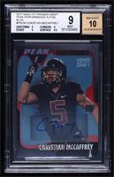 Christian McCaffrey [BGS 9 MINT] #/10