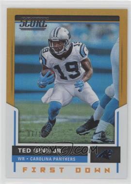 2017 Score - [Base] - First Down #164 - Ted Ginn Jr. /10