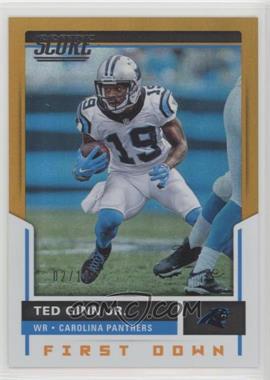 2017 Score - [Base] - First Down #164 - Ted Ginn Jr. /10