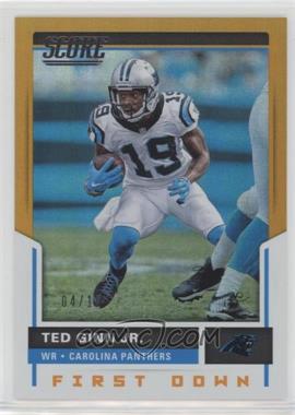 2017 Score - [Base] - First Down #164 - Ted Ginn Jr. /10