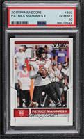 Rookies - Patrick Mahomes II [PSA 10 GEM MT]