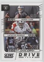 Derek Carr, Latavius Murray, Amari Cooper