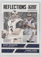 Jared Goff, Kurt Warner