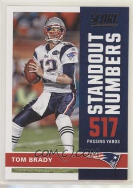 2017 Score - Standout Numbers #5 - Tom Brady