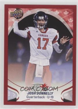 2017 Upper Deck USA Football - [Base] - Red Border #155 - Josh Donnelly