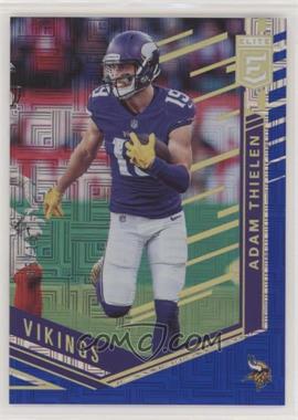 2018 Donruss Elite - [Base] - Blue #38 - Adam Thielen /10