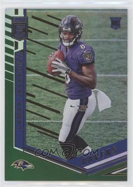 2018 Donruss Elite - [Base] - Green #167 - Rookies - Lamar Jackson