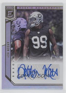 2018 Donruss Elite - Elite Rookie Autographs #RA-AK - Arden Key /299