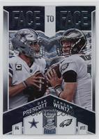 Dak Prescott, Carson Wentz #/299