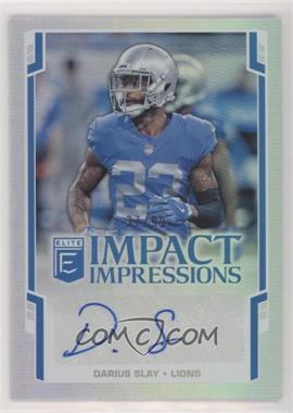 2018 Donruss Elite - Impact Impressions #II-DS - Darius Slay /99