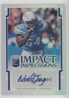 2018 Donruss Elite - Impact Impressions #II-MI - Melvin Ingram /99