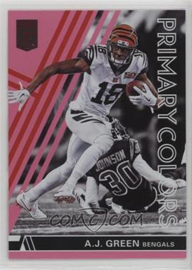 2018 Donruss Elite - Primary Colors - Pink #PC5 - A.J. Green