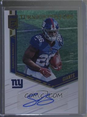 2018 Donruss Elite - Turn of the Century Autographs #TC-SB - Saquon Barkley /99