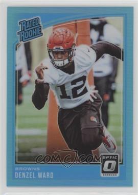 2018 Donruss Optic - [Base] - Aqua #198 - Rated Rookie - Denzel Ward /299