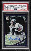 Rookies - Avonte Maddox [PSA 10 GEM MT] #/50