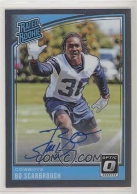 2018 Donruss Optic - [Base] - Autographs #194 - Rated Rookie - Bo Scarbrough /125