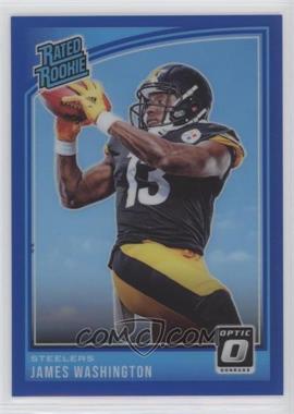 2018 Donruss Optic - [Base] - Blue #172 - Rated Rookie - James Washington /149