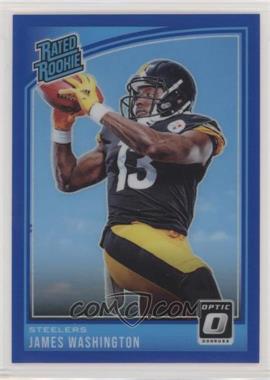 2018 Donruss Optic - [Base] - Blue #172 - Rated Rookie - James Washington /149