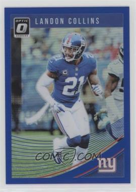 2018 Donruss Optic - [Base] - Blue #73 - Landon Collins /149