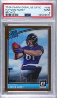 Rated Rookie - Hayden Hurst [PSA 9 MINT]