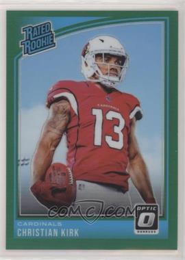 2018 Donruss Optic - [Base] - Green #163 - Rated Rookie - Christian Kirk /5