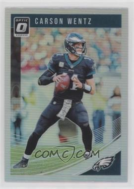 2018 Donruss Optic - [Base] - Holo #80 - Carson Wentz