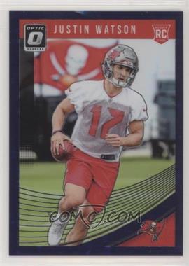 2018 Donruss Optic - [Base] - Purple Stars #112 - Rookies - Justin Watson /25