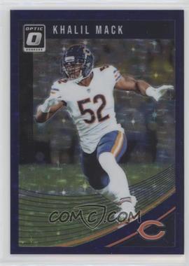 2018 Donruss Optic - [Base] - Purple Stars #20 - Khalil Mack /25