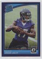 Rated Rookie - Jordan Lasley #/50