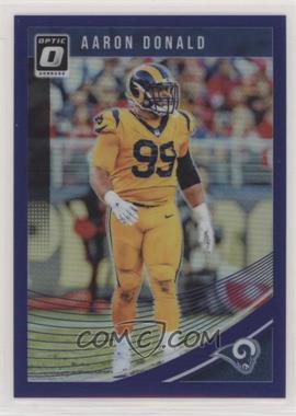 2018 Donruss Optic - [Base] - Purple #54 - Aaron Donald /50